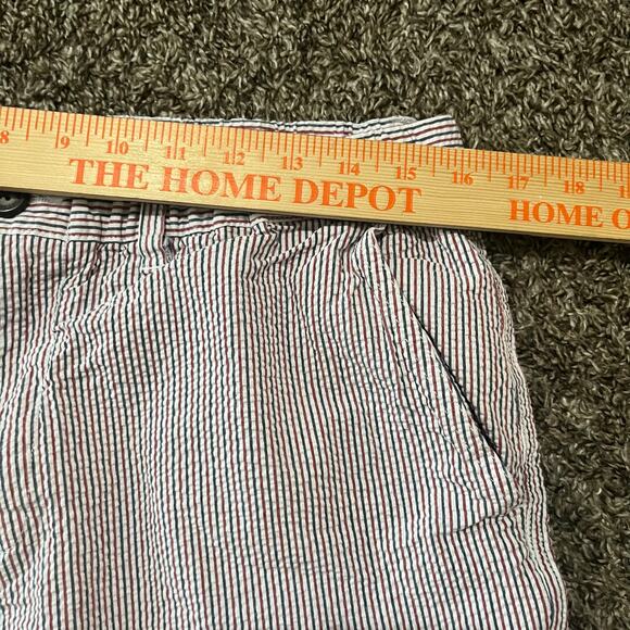 Chubbies Men's Seersucker Shorts Large 5.5 Inseam Stripes America Preppy College - Picture 6 of 8